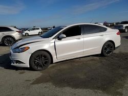 Salvage cars for sale at Martinez, CA auction: 2017 Ford Fusion SE