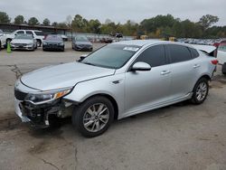 Salvage cars for sale at Florence, MS auction: 2016 KIA Optima LX