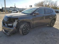 Salvage cars for sale at Oklahoma City, OK auction: 2018 Jeep Compass Limited