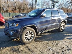 Salvage cars for sale from Copart Candia, NH: 2014 Jeep Grand Cherokee Limited