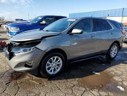 Salvage cars for sale from Copart Woodhaven, MI: 2019 Chevrolet Equinox LT