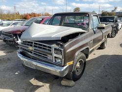 Salvage trucks for sale at Bridgeton, MO auction: 1985 Chevrolet C10