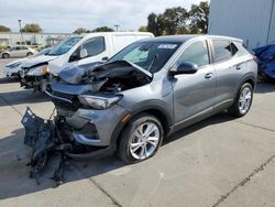 Buick Encore salvage cars for sale: 2021 Buick Encore GX Preferred