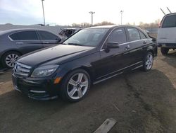 Mercedes-Benz C 300 4matic salvage cars for sale: 2011 Mercedes-Benz C 300 4matic