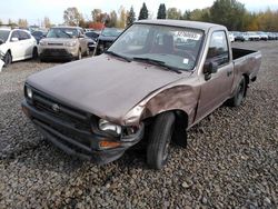 Salvage cars for sale from Copart Portland, OR: 1992 Toyota Pickup 1/2 TON Short Wheelbase STB
