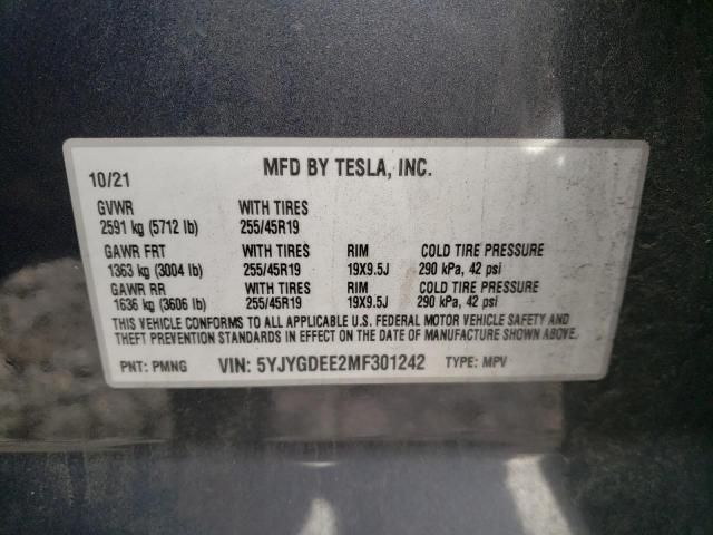 2021 Tesla Model Y