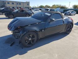 Salvage cars for sale from Copart Wilmer, TX: 2006 Nissan 350Z Roadster