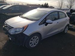 Vehiculos salvage en venta de Copart Bowmanville, ON: 2014 KIA Rio LX