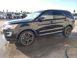 Salvage cars for sale at Mercedes, TX auction: 2017 Ford Explorer XLT