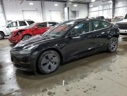 Salvage cars for sale at Ham Lake, MN auction: 2023 Tesla Model 3