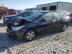 Salvage cars for sale at Wayland, MI auction: 2018 Chevrolet Cruze LS