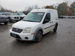 Salvage trucks for sale at Marlboro, NY auction: 2013 Ford Transit Connect XLT
