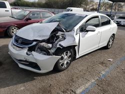 Salvage cars for sale at Las Vegas, NV auction: 2014 Honda Civic Hybrid