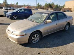 Honda salvage cars for sale: 2000 Honda Accord EX