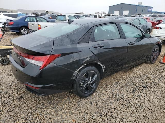 2022 Hyundai Elantra Blue