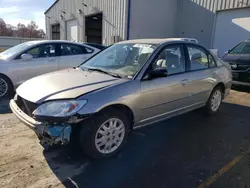 Vehiculos salvage en venta de Copart Rogersville, MO: 2005 Honda Civic LX