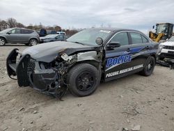 Salvage cars for sale from Copart Duryea, PA: 2018 Ford Taurus Police Interceptor