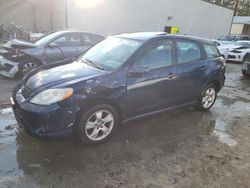 Salvage cars for sale at Seaford, DE auction: 2007 Toyota Corolla Matrix XR