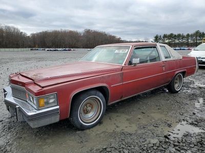 Salvage cars for sale from Copart Windsor, NJ: 1978 Cadillac Deville