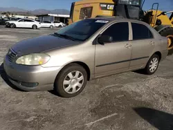 Salvage cars for sale at Mentone, CA auction: 2006 Toyota Corolla CE