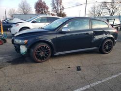 Salvage cars for sale from Copart Moraine, OH: 2010 Volvo C30 T5