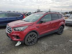 Ford Escape Titanium salvage cars for sale: 2017 Ford Escape Titanium