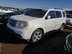 Salvage cars for sale from Copart Brighton, CO: 2013 Honda Pilot EXL