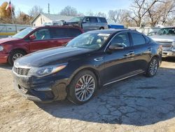 Salvage cars for sale from Copart Wichita, KS: 2019 KIA Optima SXL