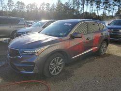 Salvage cars for sale from Copart Harleyville, SC: 2019 Acura RDX Technology