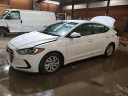 Salvage cars for sale at Ebensburg, PA auction: 2018 Hyundai Elantra SE