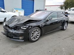 Salvage cars for sale from Copart Hayward, CA: 2017 Tesla Model S