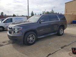 Chevrolet Tahoe c1500 lt salvage cars for sale: 2015 Chevrolet Tahoe C1500 LT