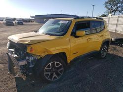 Salvage cars for sale from Copart San Diego, CA: 2018 Jeep Renegade Latitude