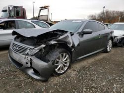 Salvage cars for sale from Copart Assonet, MA: 2013 Infiniti G37
