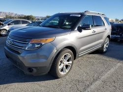 Salvage cars for sale from Copart Las Vegas, NV: 2013 Ford Explorer Limited