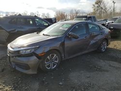 Salvage cars for sale at Baltimore, MD auction: 2016 Honda Civic LX