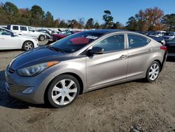 Salvage cars for sale from Copart Hampton, VA: 2013 Hyundai Elantra GLS