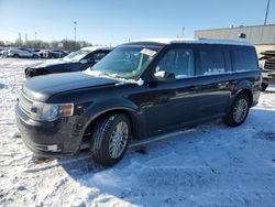 Salvage cars for sale at Woodhaven, MI auction: 2014 Ford Flex SEL