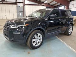 Salvage cars for sale from Copart East Granby, CT: 2017 Land Rover Range Rover Evoque SE