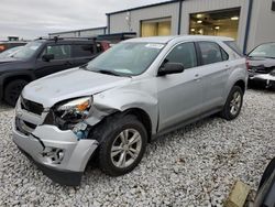 Chevrolet Equinox LS salvage cars for sale: 2012 Chevrolet Equinox LS