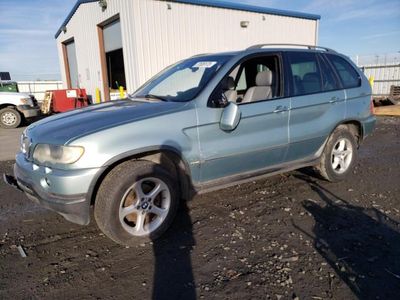 Salvage cars for sale from Copart Airway Heights, WA: 2002 BMW X5 3.0I
