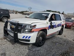 Chevrolet salvage cars for sale: 2015 Chevrolet Tahoe Police