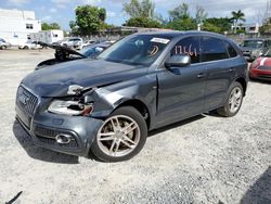 Salvage cars for sale from Copart Opa Locka, FL: 2014 Audi Q5 Premium Plus