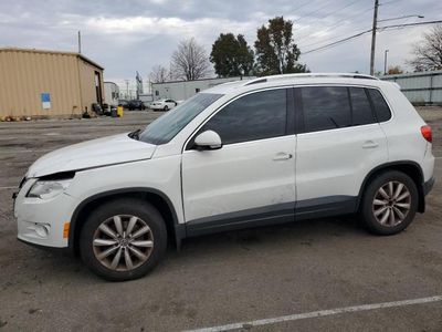 Salvage cars for sale from Copart Moraine, OH: 2011 Volkswagen Tiguan S