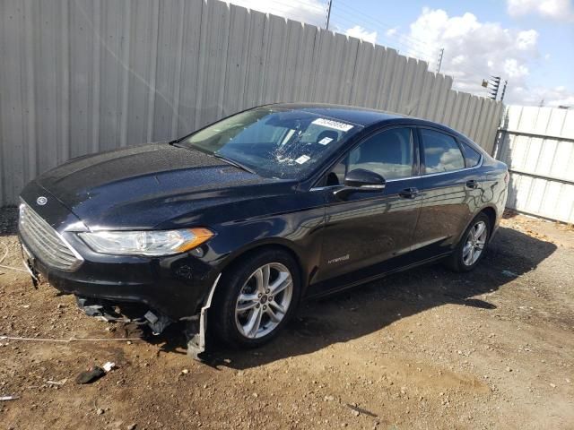 2018 Ford Fusion SE Hybrid