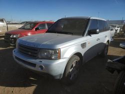 Salvage cars for sale at Brighton, CO auction: 2008 Land Rover Range Rover Sport HSE