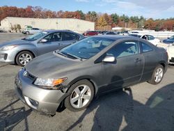 Salvage cars for sale from Copart Exeter, RI: 2008 Honda Civic EX