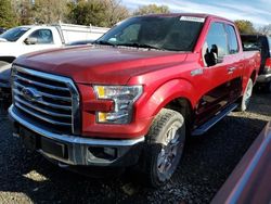 Ford salvage cars for sale: 2015 Ford F150 Super Cab