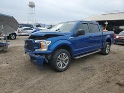 Ford salvage cars for sale: 2018 Ford F150 Supercrew