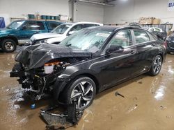 Salvage cars for sale from Copart Elgin, IL: 2023 Hyundai Elantra Limited